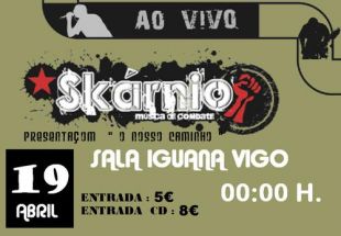 Concerto Apresenta&ccedil;om do novo CD de Skarnio