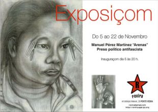 exposi&ccedil;om de Manuel P&eacute;rez Mart&iacute;nez "Arenas" na Revira