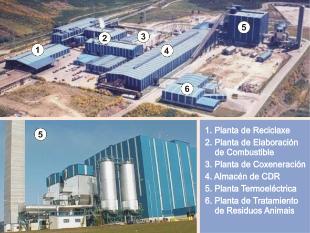 Imaxe das instalaci&oacute;ns de Sogama en Cerceda / Foto:galizacig.com