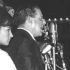 Jo&atilde;o Goulart, con Maria Tereza ao seu car&oacute;n, no hist&oacute;rico discurso do 13 de marzo de 1964 na Esta&ccedil;&atilde;o Central do Brasil, ante 150 mil persoas