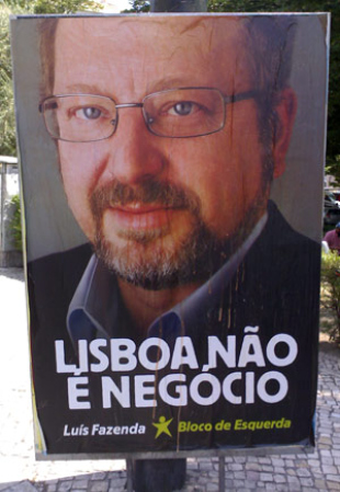 Lu&iacute;s Fazenda &eacute; o cabeza de lista en Lisboa nas elecci&oacute;ns aut&aacute;rquicas