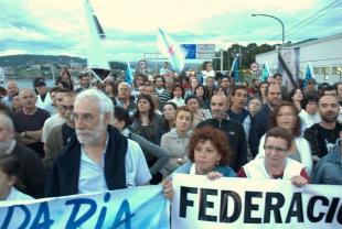 Manifestaci&oacute;n da APDR contra Ence