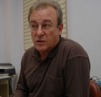 Xos&eacute; Lastra, presidente de Nova Escola Galega