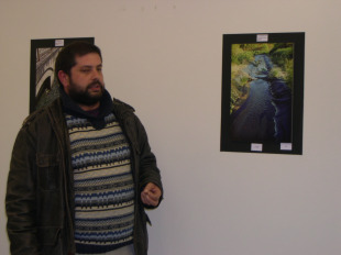 Alberte S&aacute;nchez ga&ntilde;ou o primeiro premio coa fotograf&iacute;a "Hipermeabilizado"