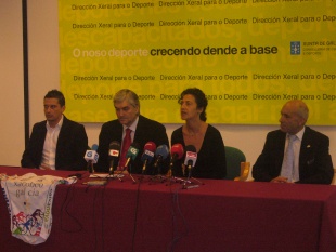 Ra&ntilde;a con &Aacute;lvaro Pino, &Aacute;nxela Bugallo e Fernando Blanco