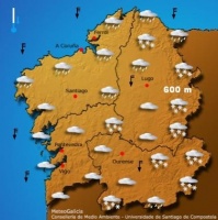 Predicci&oacute;n para este s&aacute;bado &aacute; tarde / MeteoGalicia