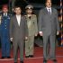 O presidente iraniano Mahmud Ahmadineyad e o ministro de RR.EE. venezuelano Nicol&aacute;s Maduro