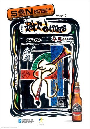 Cartaz do Festival de Pardi&ntilde;as