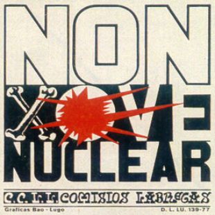 Imaxe da oposici&oacute;n &aacute; construci&oacute;n dunha central nuclear en Xove