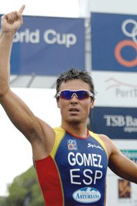 G&oacute;mez Noya na Casa de Campo madrile&ntilde;a