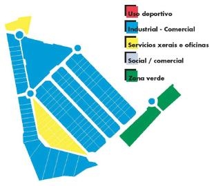 Plano do Parque Empresarial do Carballi&ntilde;o