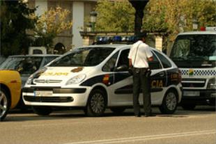 Coche da Polic&iacute;a Nacional