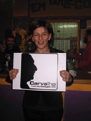 Yolanda D&iacute;az apoiou persoalmente que o D&iacute;a das Letras 2009 estivese dedicado a Carvalho Calero