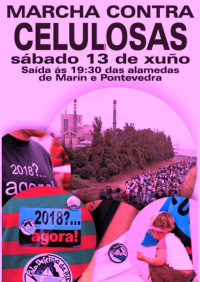 A marcha arrinca &aacute;s sete e media da tarde