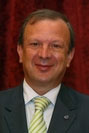 Carlos Gonz&aacute;lez Garc&eacute;s, concelleiro de Relaci&oacute;ns Institucionais, Educaci&oacute;n e Festas