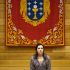 Pilar Rojo, na sesi&oacute;n inaugural de lexislatura, a cuarta feira pasada