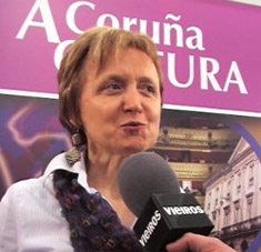 Mar&iacute;a Xos&eacute; Bravo na &uacute;ltima edici&oacute;n do Culturgal