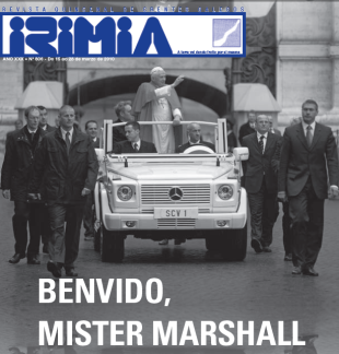 A portada de Irimia para o n&uacute;mero da segunda quincena de marzo
