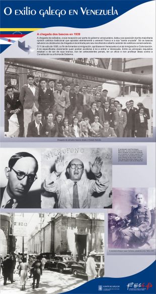 Un dos 19 paneis que comforman a exposici&oacute;n