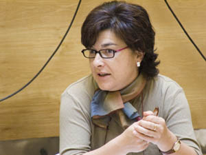 Isabel V&aacute;zquez, nun intre do debate