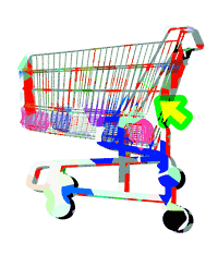 Os americanos s&uacute;bense &oacute; carro do consumo virtual