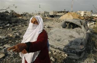 O Ex&eacute;rcito israel&iacute; bombardeou Gaza este luns por terceiro d&iacute;a consecutivo
