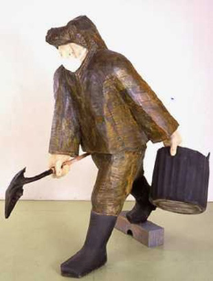 "Recolectora IV", Francisco Leiro (Fonte: web da Fundaci&oacute;n Caixa Galicia)