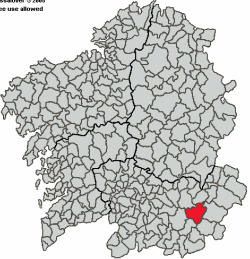 Vilari&ntilde;o de Conso sit&uacute;ase na Comarca de Viana