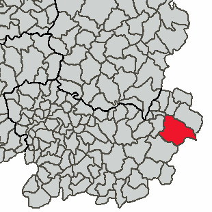 Situaci&oacute;n do Concello da Veiga