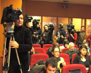 A rolda de prensa estivo ateigada de medios xornal&iacute;sticos