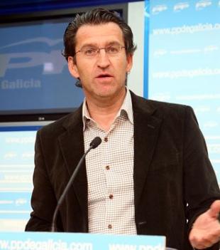 Feijoo ten m&aacute;is puxanza nas cidades que no rural