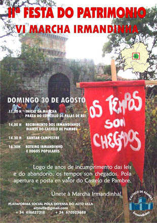 Cartel da VI&ordf; Marcha Irmandi&ntilde;a