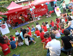 A sesi&oacute;n para os nenos no Lolapop 2008