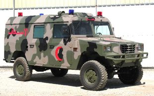 Urovesa vendeu ducias do modelo VAM-TL aos ex&eacute;rcito marroqu&iacute; / Foto: Urovesa