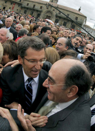 Os nacionalistas piden a Feijoo "menos abrazos" co presidente de Iberdrola e "m&aacute;is protecci&oacute;n dos r&iacute;os galegos"
