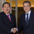 Ch&aacute;vez e Zapatero nunha xuntanza anterior