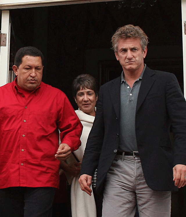 Sean Penn e Ch&aacute;vez
