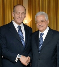 Este venres re&uacute;nense de novo Olmert e Abbas