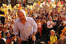 Carod-Rovira leva 12 anos na direcci&oacute;n do partido