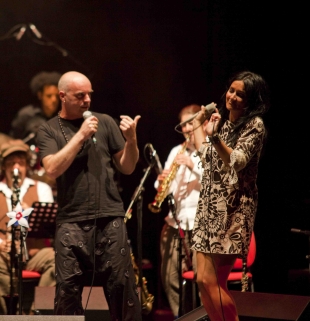 Xabier D&iacute;az e Guadi Galego.