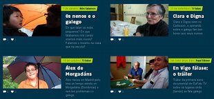 Alg&uacute;ns dos v&iacute;deos inclu&iacute;dos na web Eufalo.tv