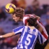O xogo a&eacute;reo foi a &uacute;nica arma que amosaron os bizkainos / Foto: Athletic-club.net