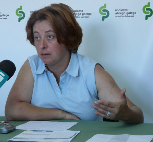 Carme Freire lamenta que outras forzas sindicais estean "mentindo" e "chamando &aacute; desmobilizaci&oacute;n"