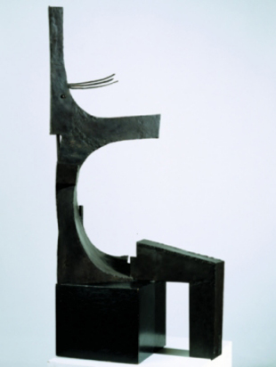 Julio Gonz&aacute;lez, "Muller Sentada", 1935