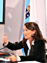 A conselleira Teresa T&aacute;boas