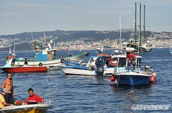 Greenpeace solidar&iacute;zase cos detidos e pide que se deixe de perseguir a quen defende o medio ambiente