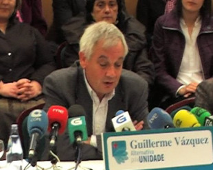 Guillerme V&aacute;zquez, substit&uacute;e a Anxo Quintana como portavoz nacional dos nacionalistas