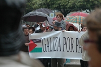 A actriz Isabel Risco, na Coru&ntilde;a