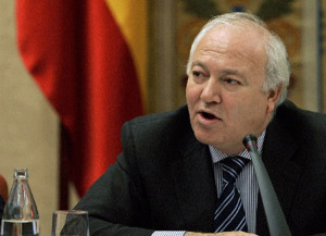 O ministro Moratinos