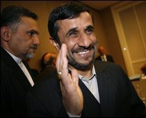 O l&iacute;der iraniano, Mahmoud Ahmadinejad